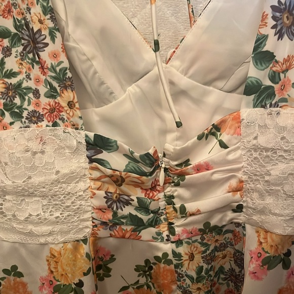 For Love & Lemons Rosalyn Mini Floral Dress - Picture 7 of 10